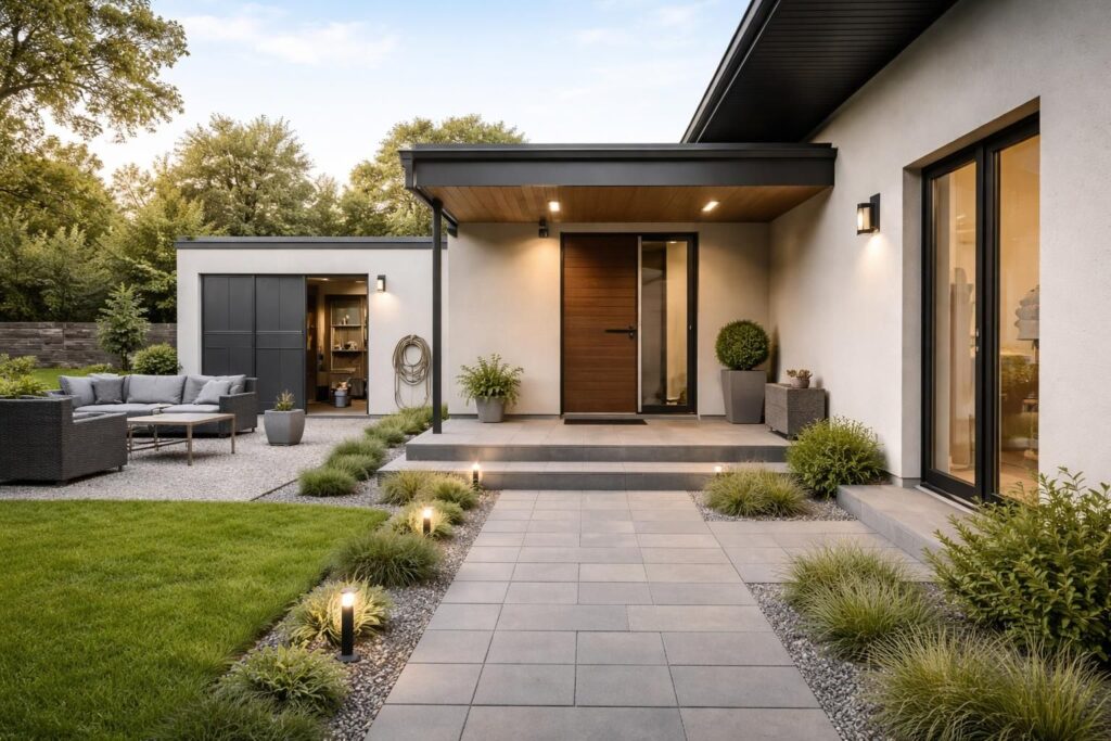 découvrez comment optimiser l'extérieur de votre maison en privilégiant l'usage pratique avant l'esthétique pour un espace extérieur fonctionnel et agréable.