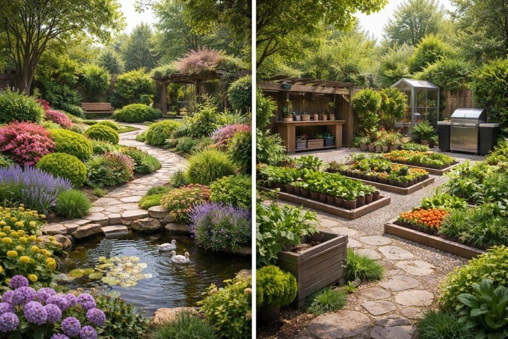 découvrez comment choisir entre un jardin paysager esthétique et un jardin pratique adapté à votre mode de vie pour un espace extérieur harmonieux et fonctionnel.