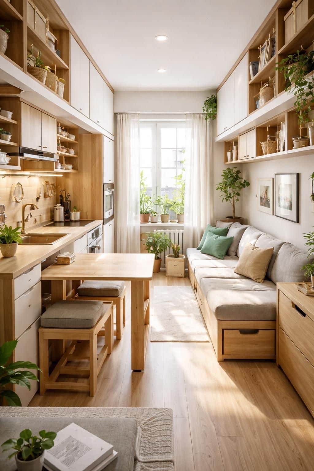 découvrez des astuces ingénieuses pour maximiser l'espace dans un logement étroit sans avoir à modifier les murs, grâce à des solutions pratiques et design.