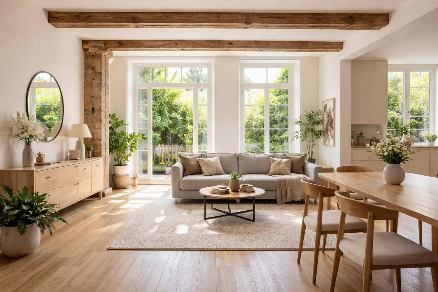 découvrez des solutions de rénovation intérieure qui maximisent la lumière naturelle existante pour un espace lumineux et harmonieux.