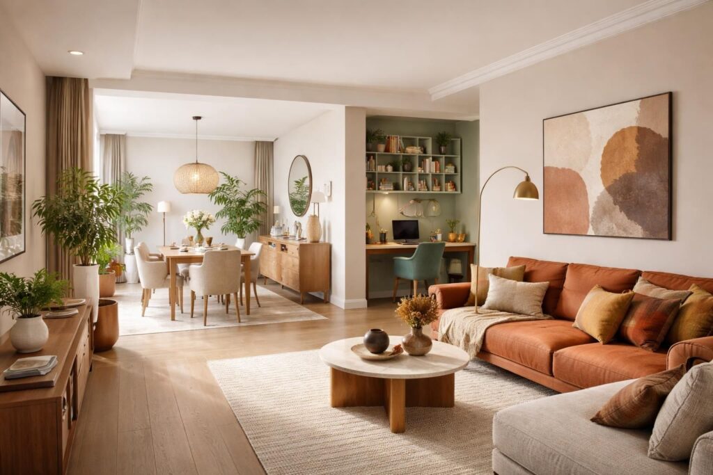 découvrez comment créer une harmonie déco entre vos pièces tout en évitant l'uniformité, pour un intérieur à la fois cohérent et personnalisé.