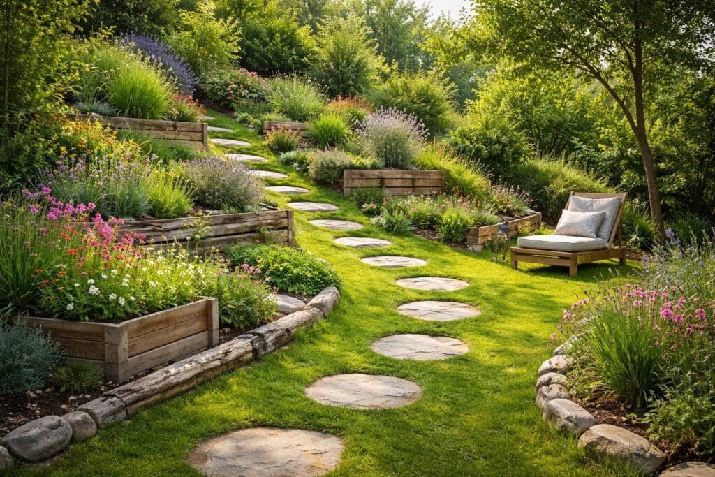 découvrez comment aménager un jardin en pente facilement et sans travaux lourds grâce à des astuces simples et efficaces pour un espace extérieur harmonieux.