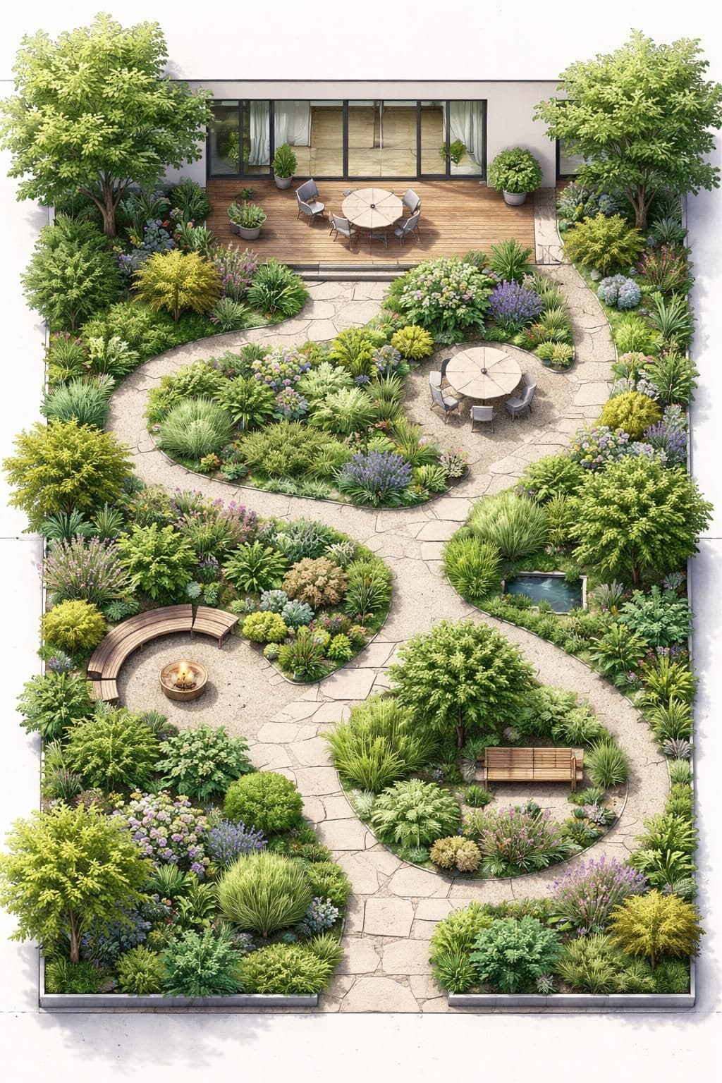 d&eacute;couvrez comment concevoir vos jardins en int&eacute;grant d&egrave;s le d&eacute;part des cheminements harmonieux pour une circulation fluide et agr&eacute;able.