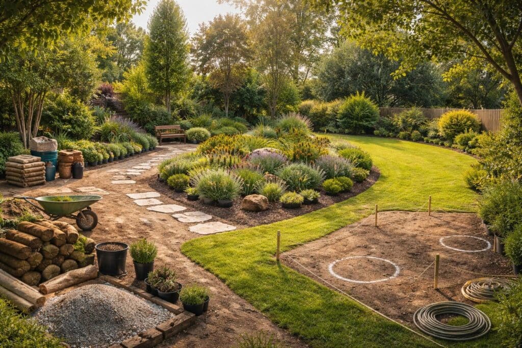 Jardin et aménagement : éviter les choix irréversibles