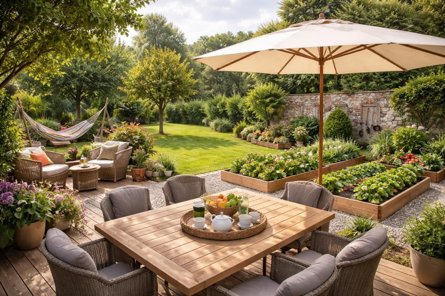 découvrez comment aménager un jardin familial alliant détente et praticité pour profiter pleinement de moments conviviaux en plein air.