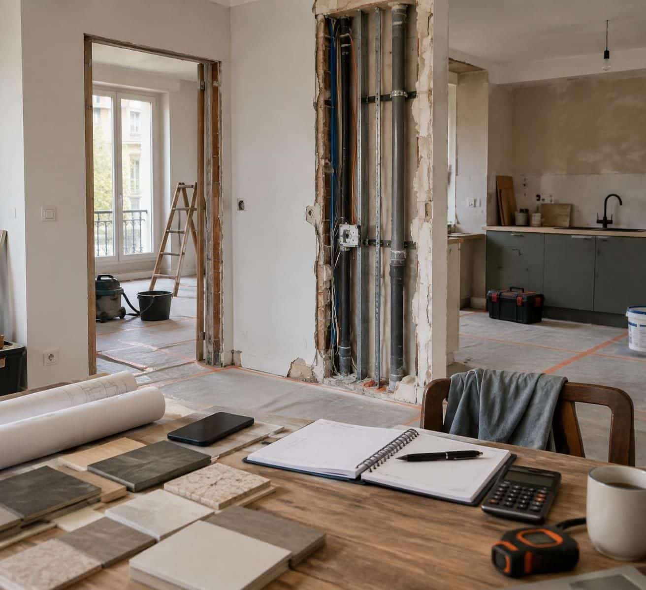 r&eacute;novation int&eacute;rieure : identifiez les co&ucirc;ts cach&eacute;s, estimez votre budget et anticipez les impr&eacute;vus pour mener vos travaux sans mauvaise surprise.