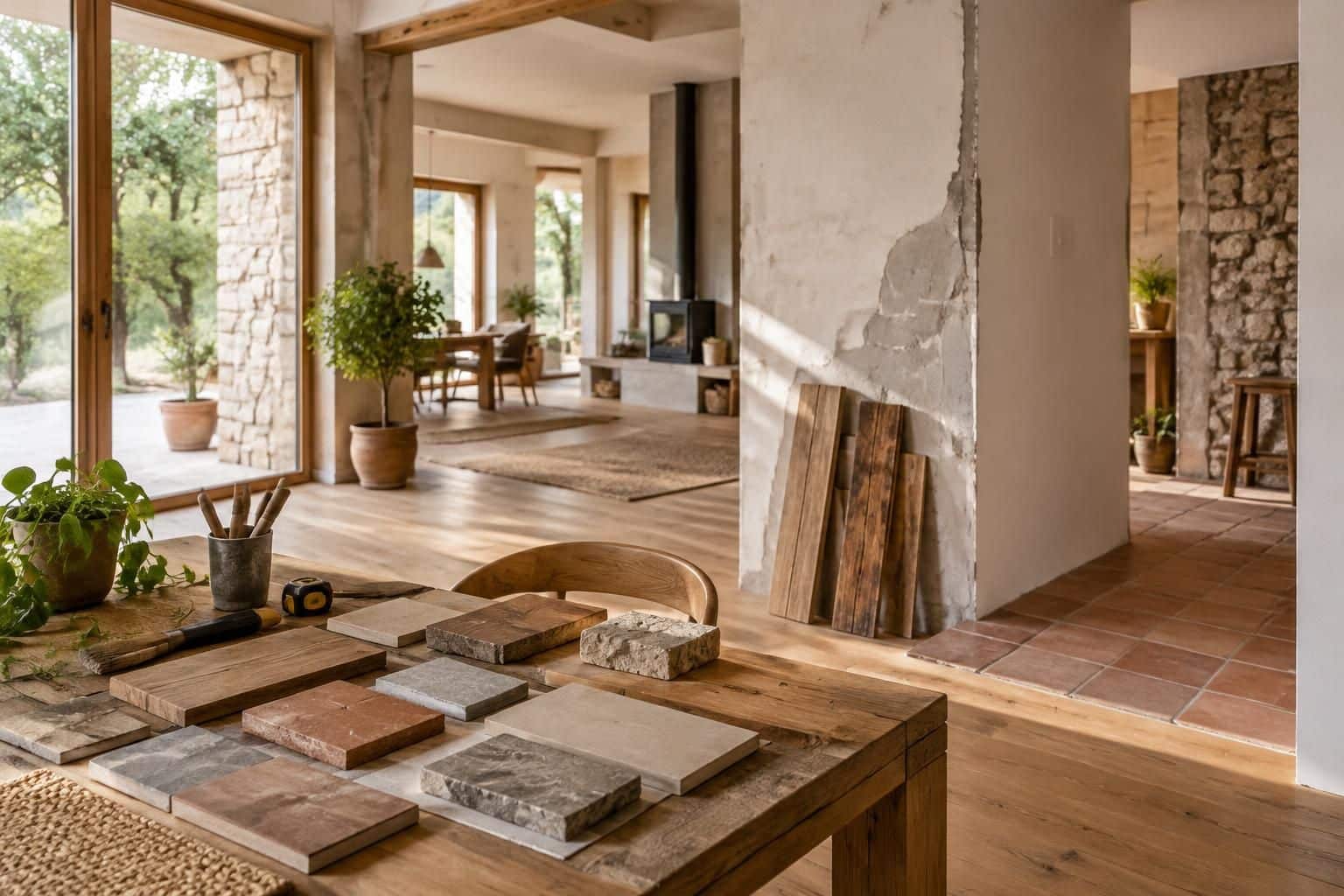 réussissez votre rénovation intérieure grâce à des matériaux durables, esthétiques et adaptés à vos besoins pour un habitat plus sain et responsable.